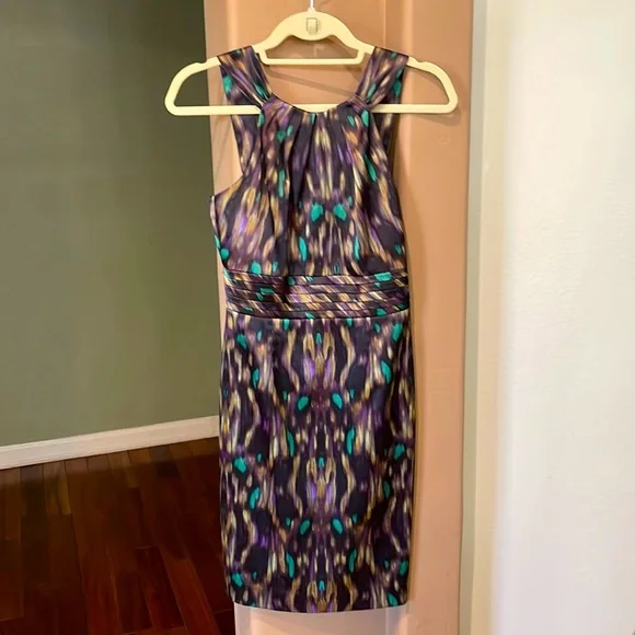 ANTONIO MELANI | Dresses | Antonio Melani Halter Knee Length Pattern Dress  | Poshmark